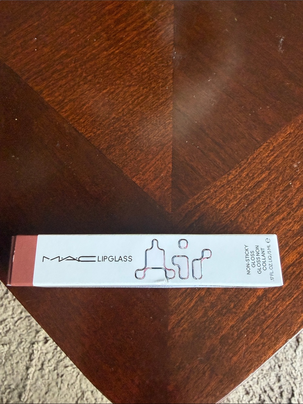 MAC lip glass Aesthetica Lip Shade 228 - Dusty Rose Mauve new NWT